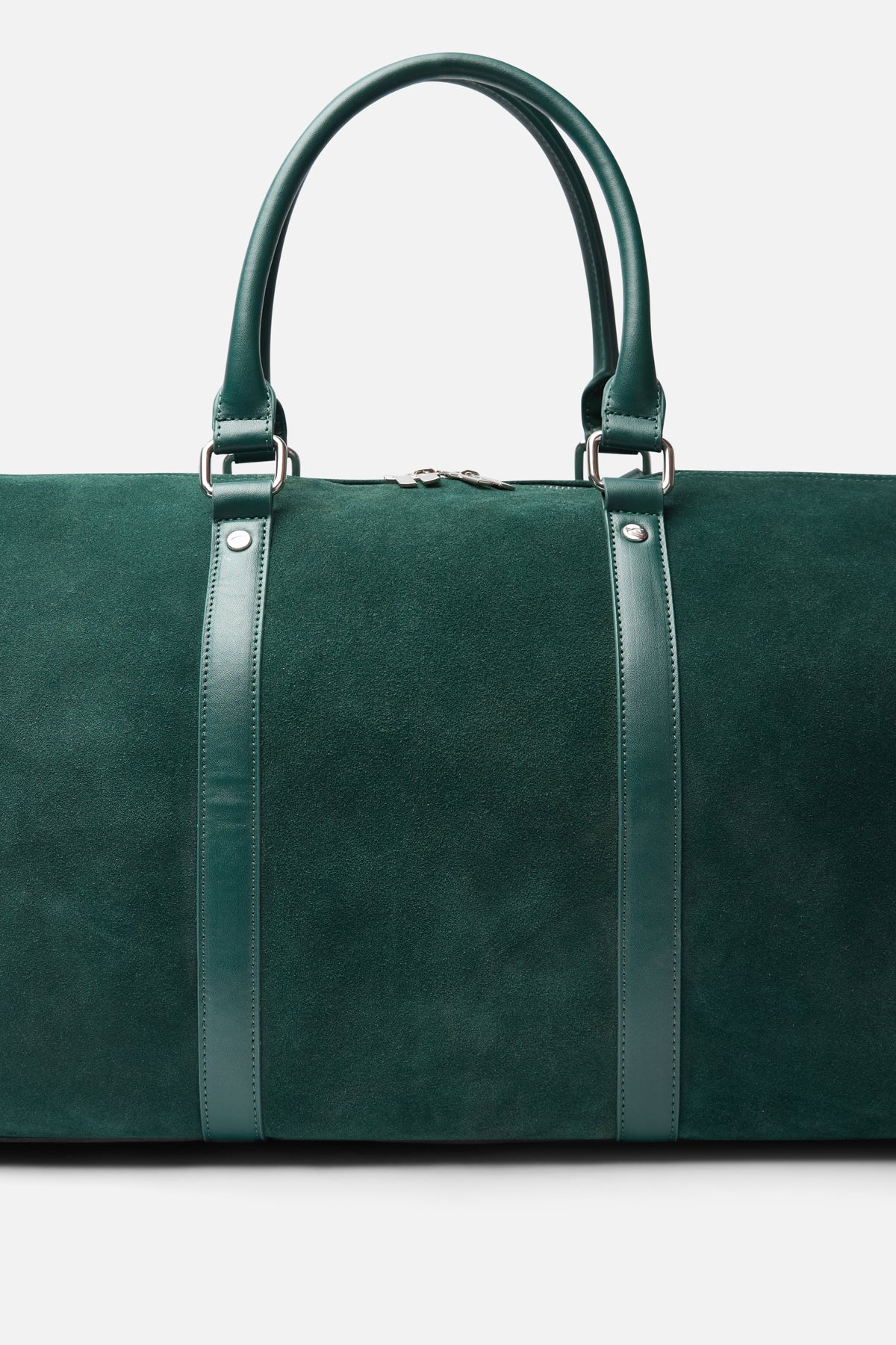 Suede Green Duffle Bag - Image 8