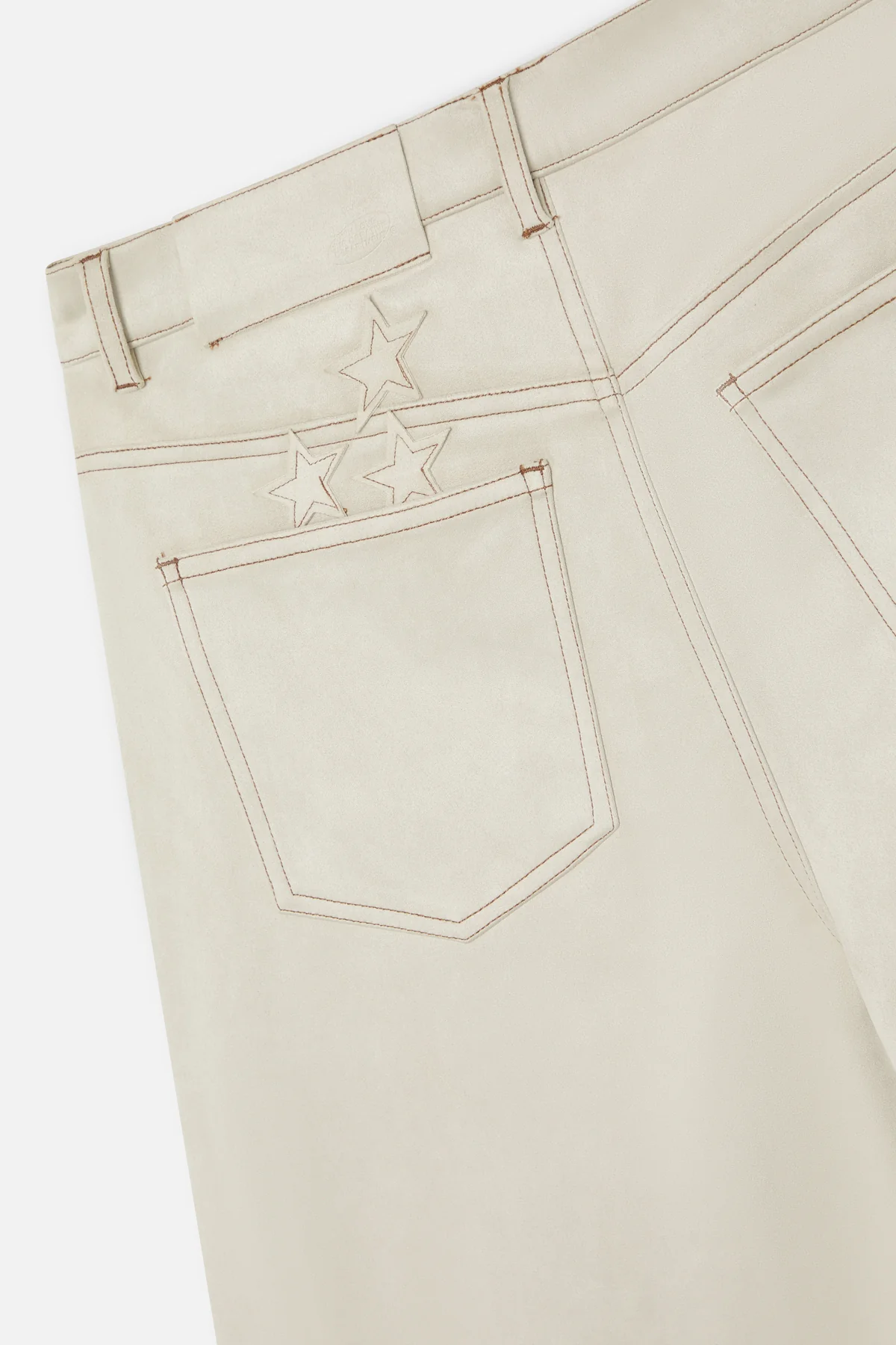 Suede Grey Jumbo Pants - Image 11