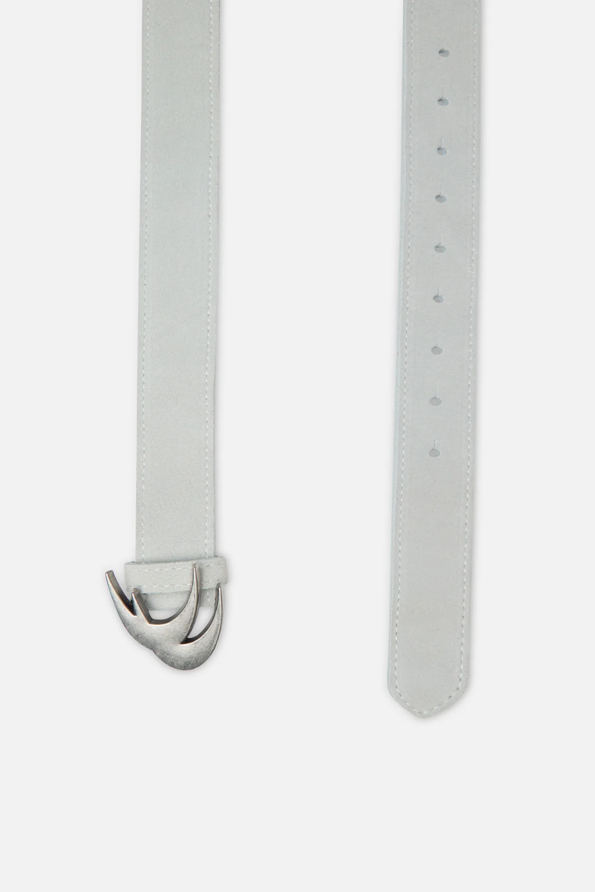 Suede White Belt - Image 2