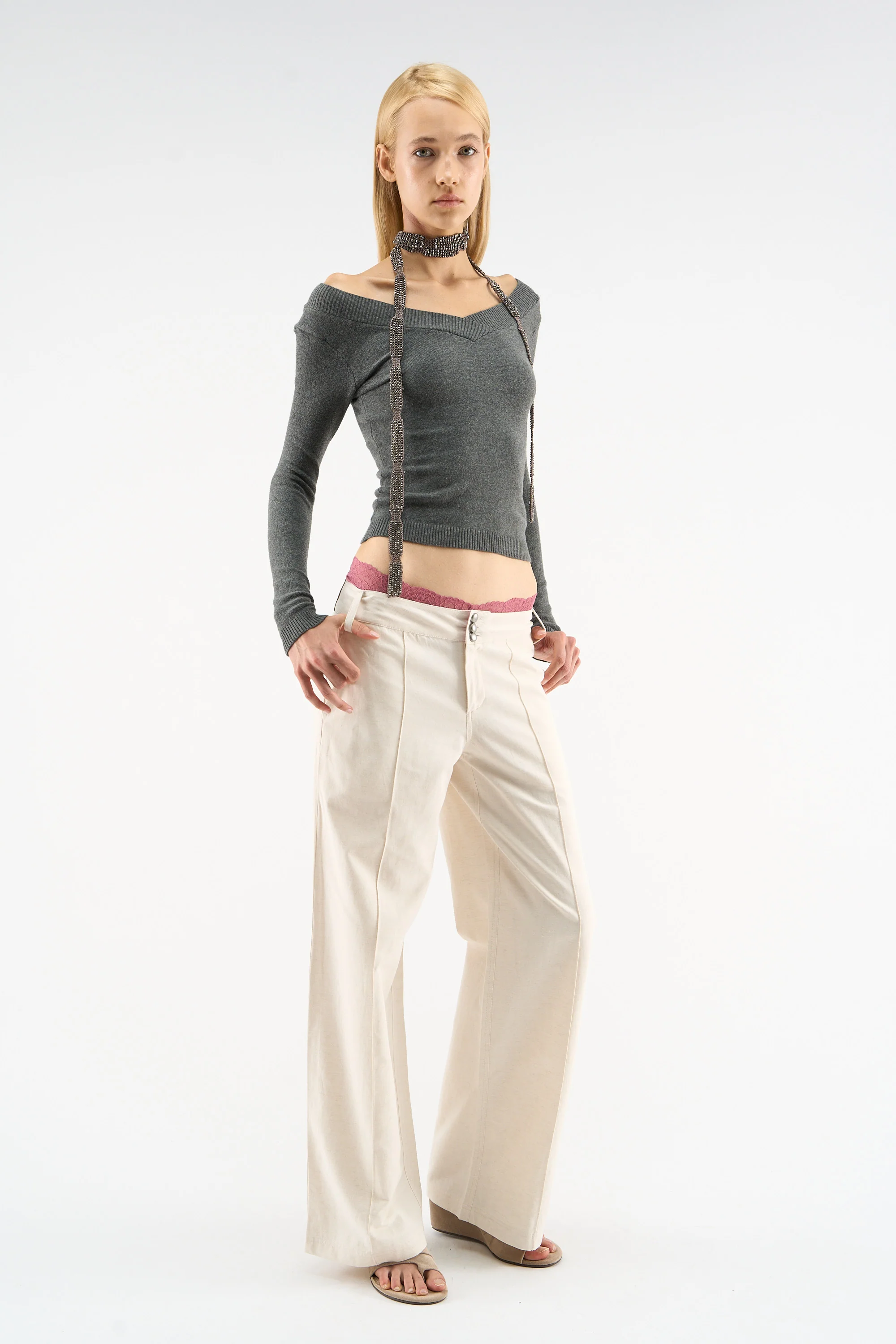 Summer Tailoring White Pants - Image 10