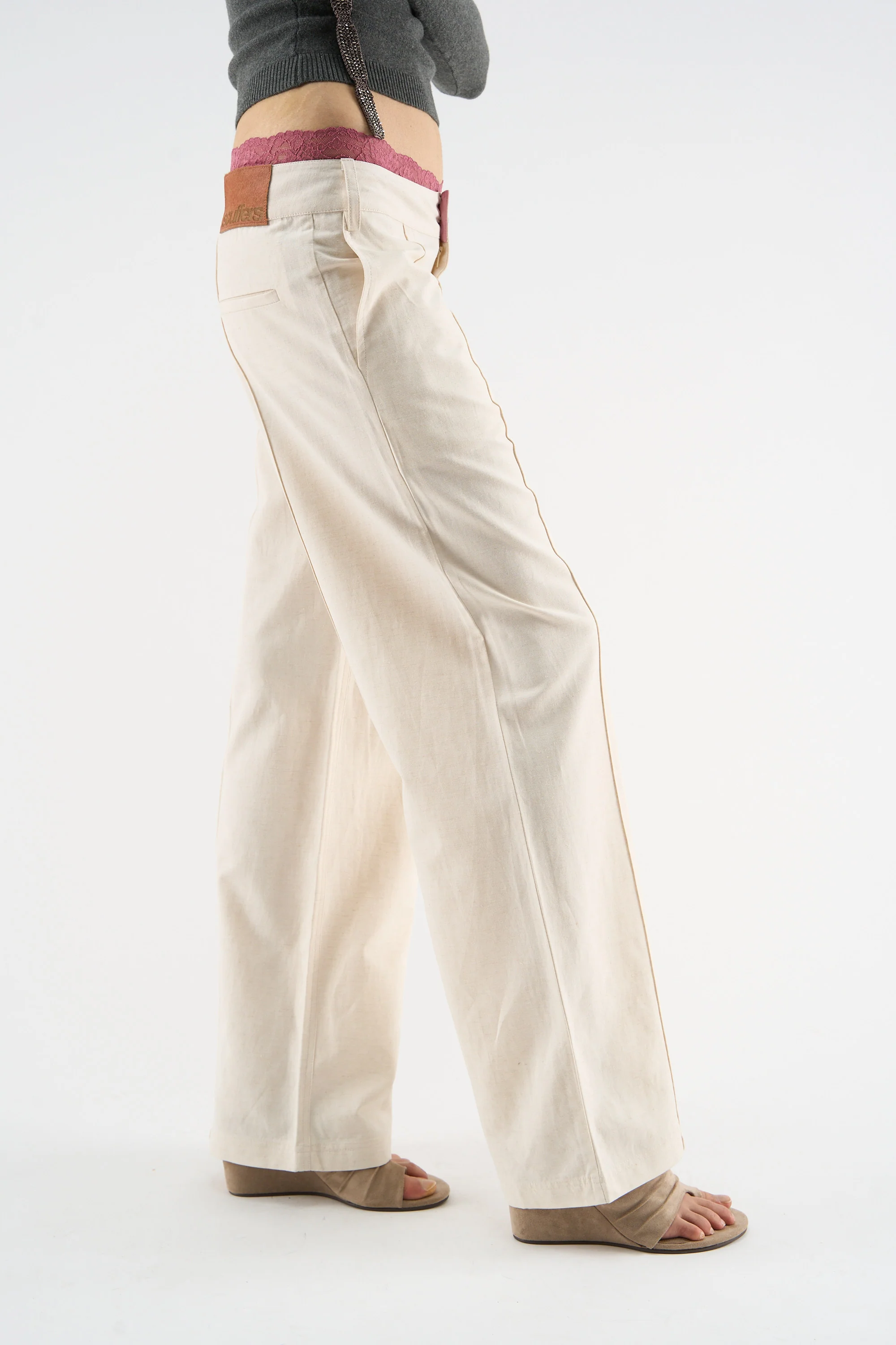 Summer Tailoring White Pants - Image 4
