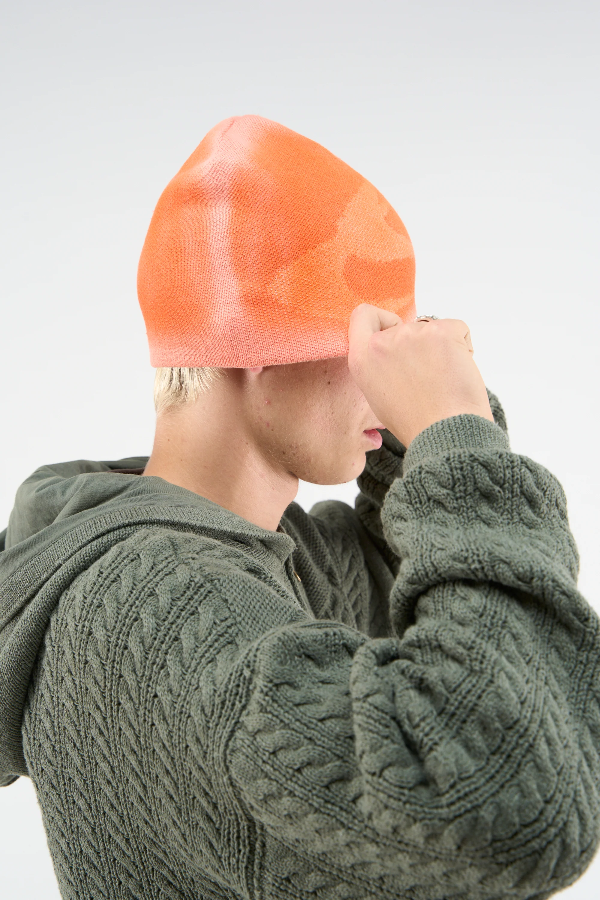 Sun Orange Beanie - Image 3