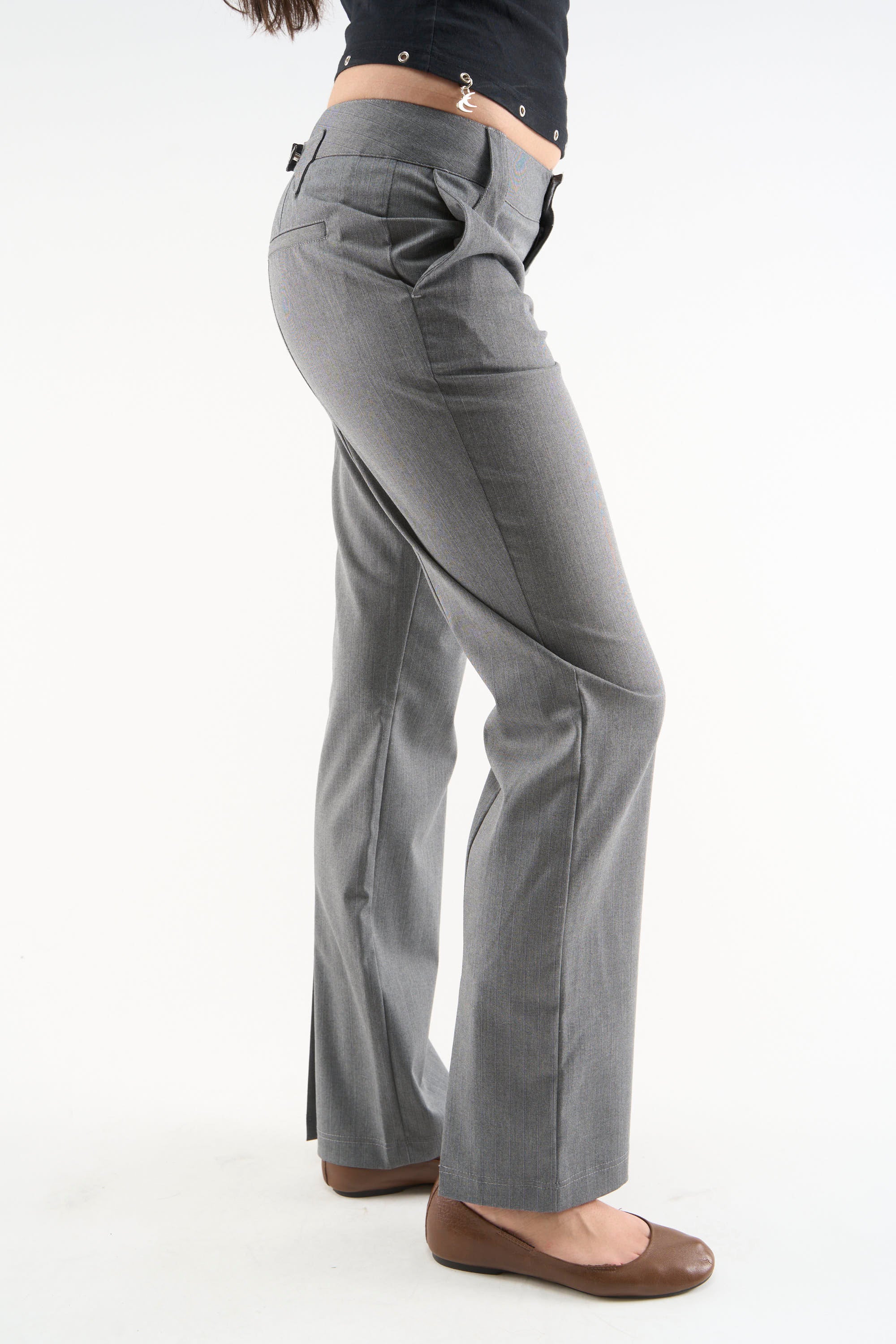 Tailoring Grey Striped Pants - Image 4