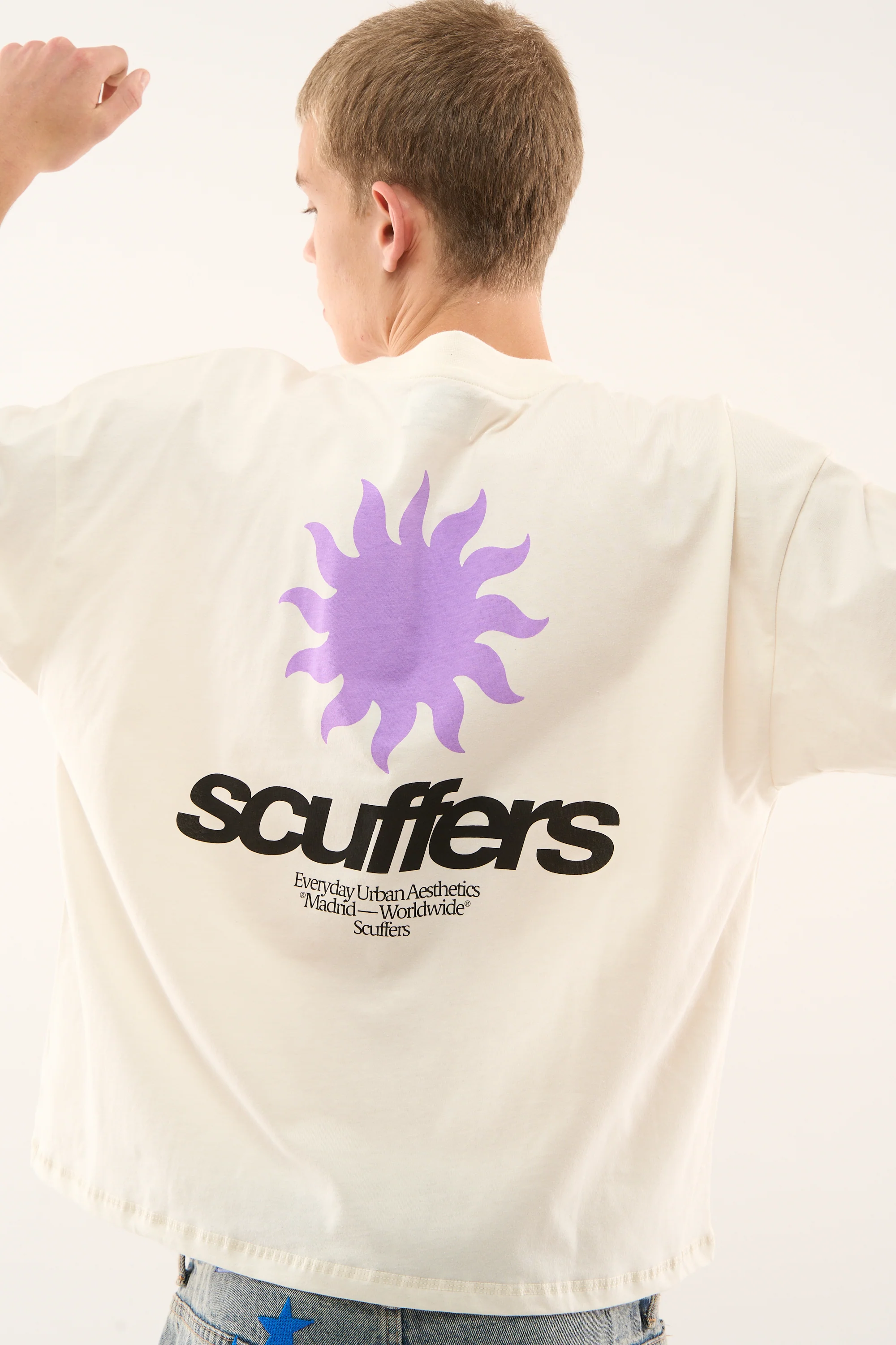 Tarifa Ecru T-Shirt - Image 8