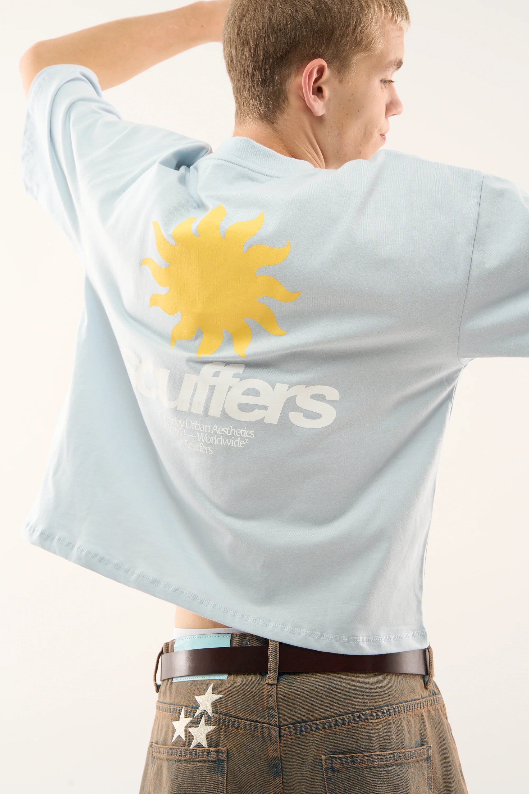 Tarifa Light Blue T-Shirt - Image 8