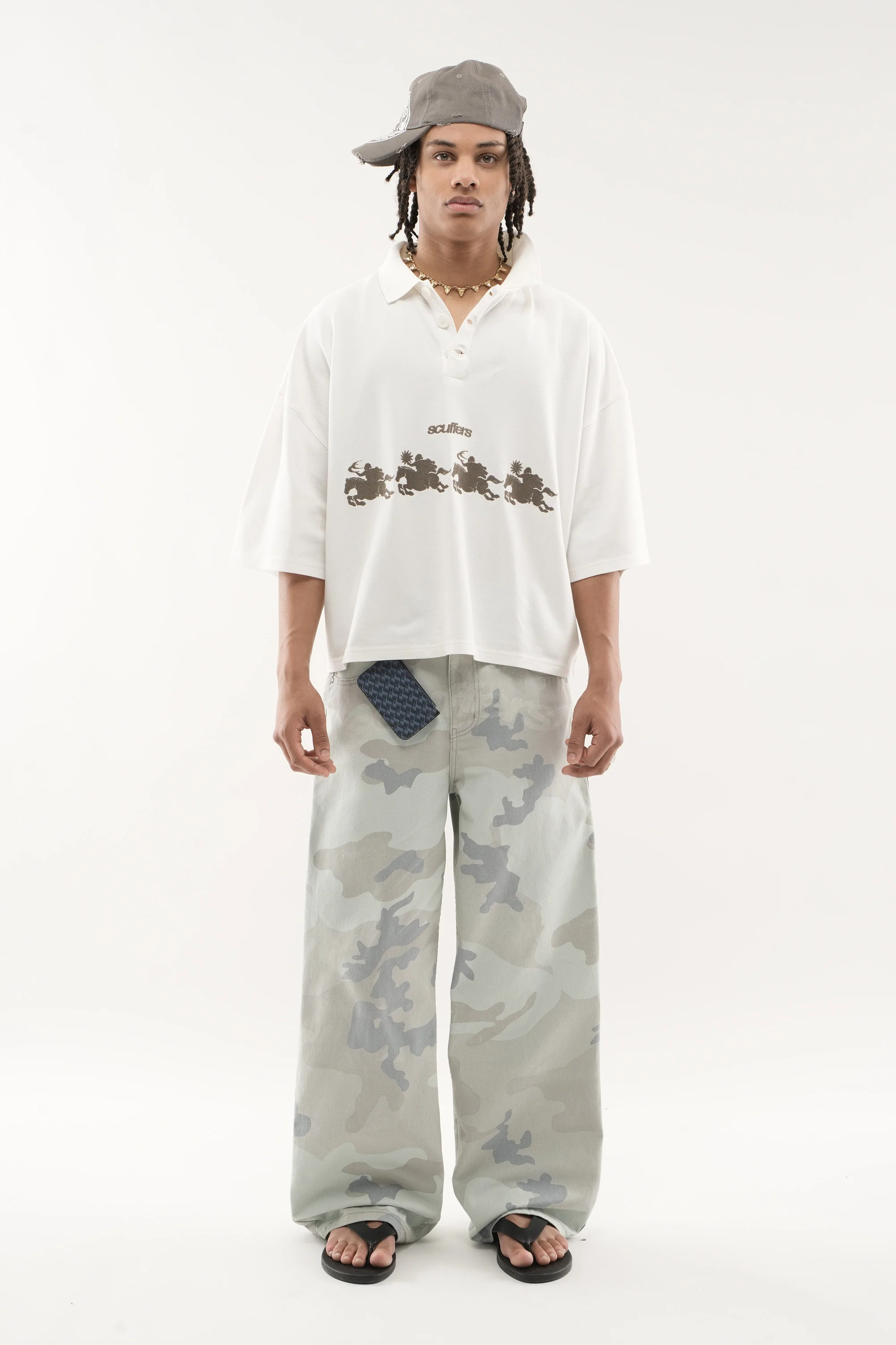 The Race Ecru Polo - Image 2