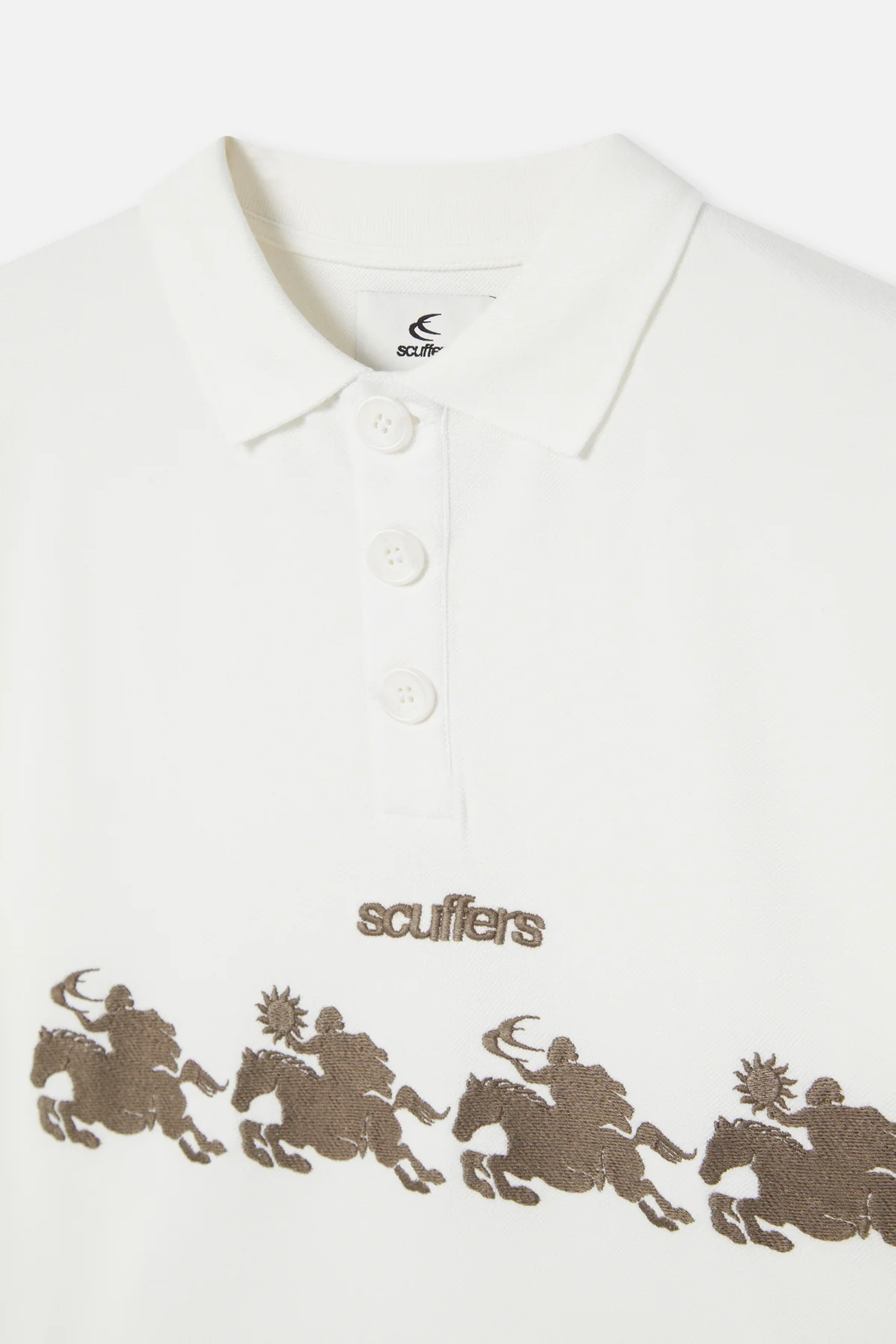 The Race Ecru Polo - Image 7