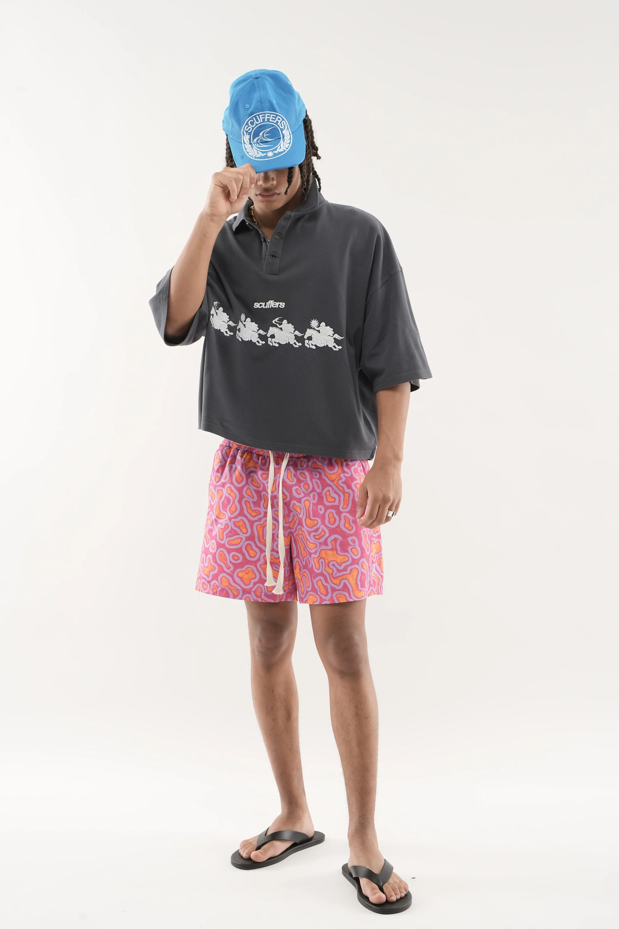 The Race Navy Polo - Image 2