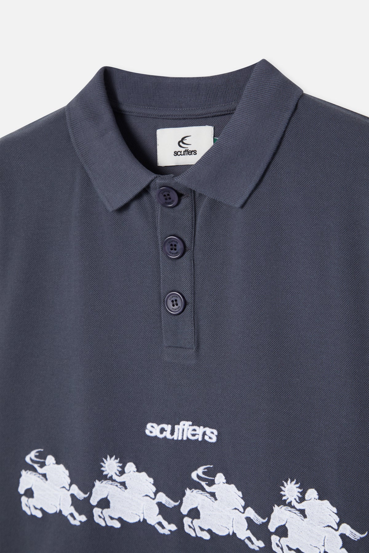 The Race Navy Polo - Image 8