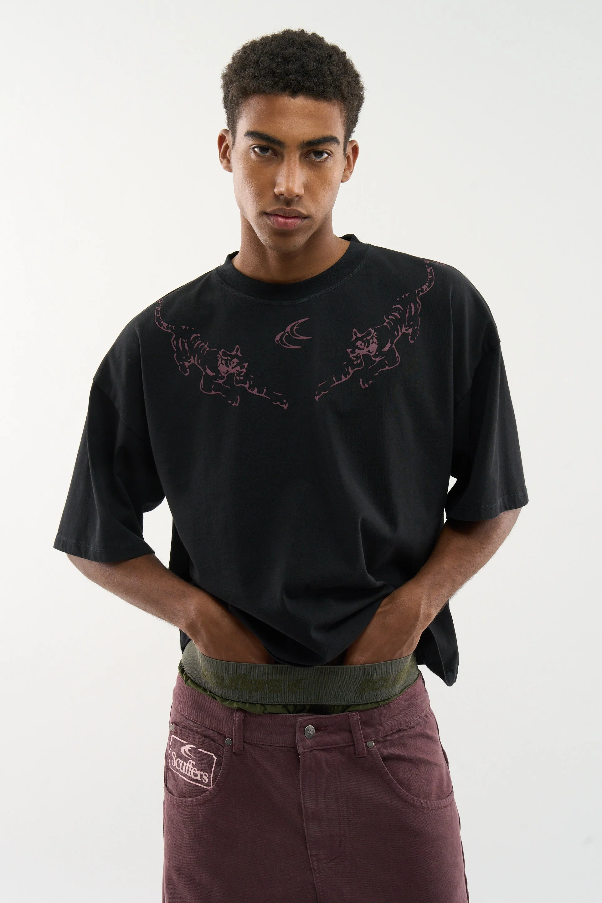 Tiger Black T-Shirt - Image 2