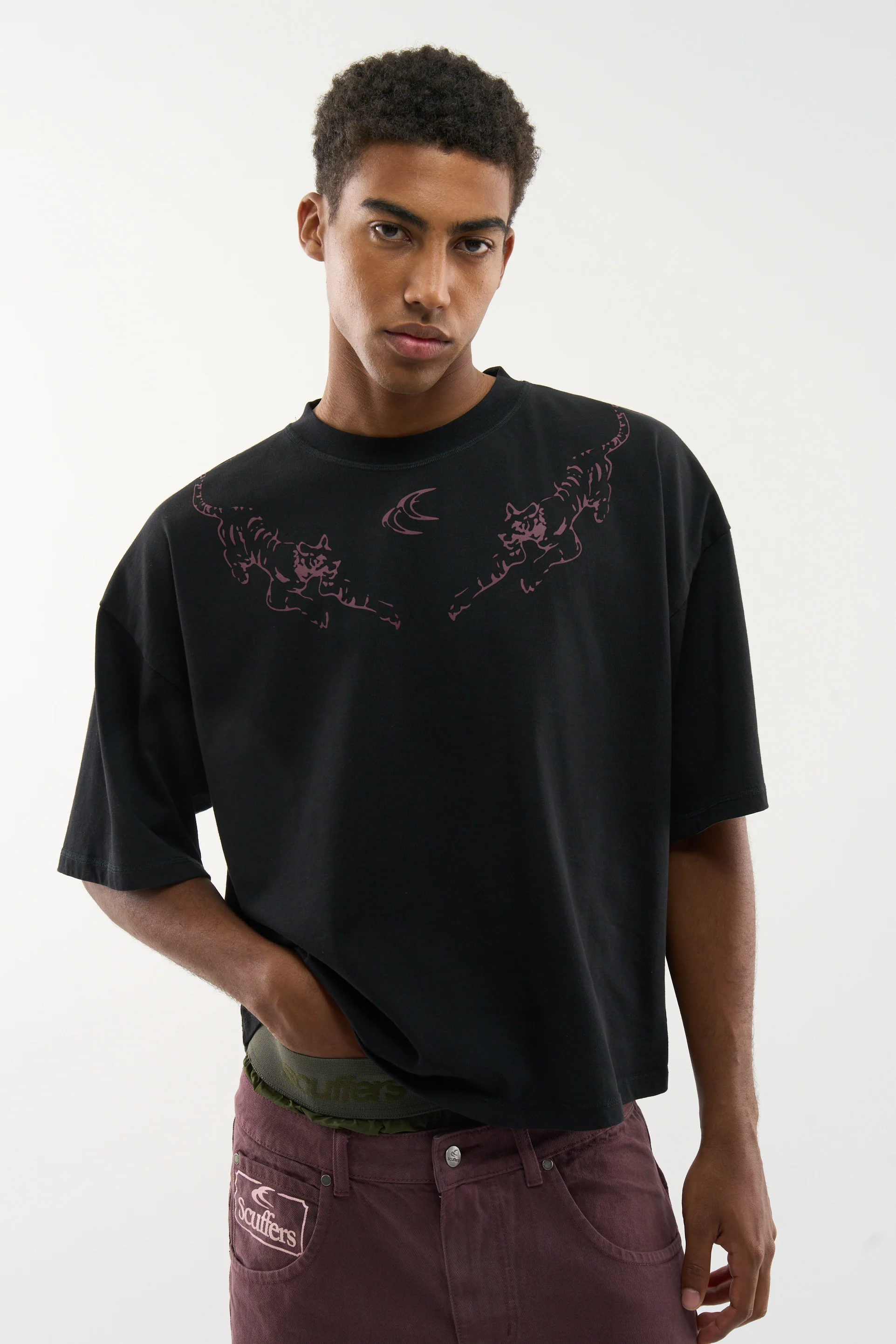 Tiger Black T-Shirt - Image 6