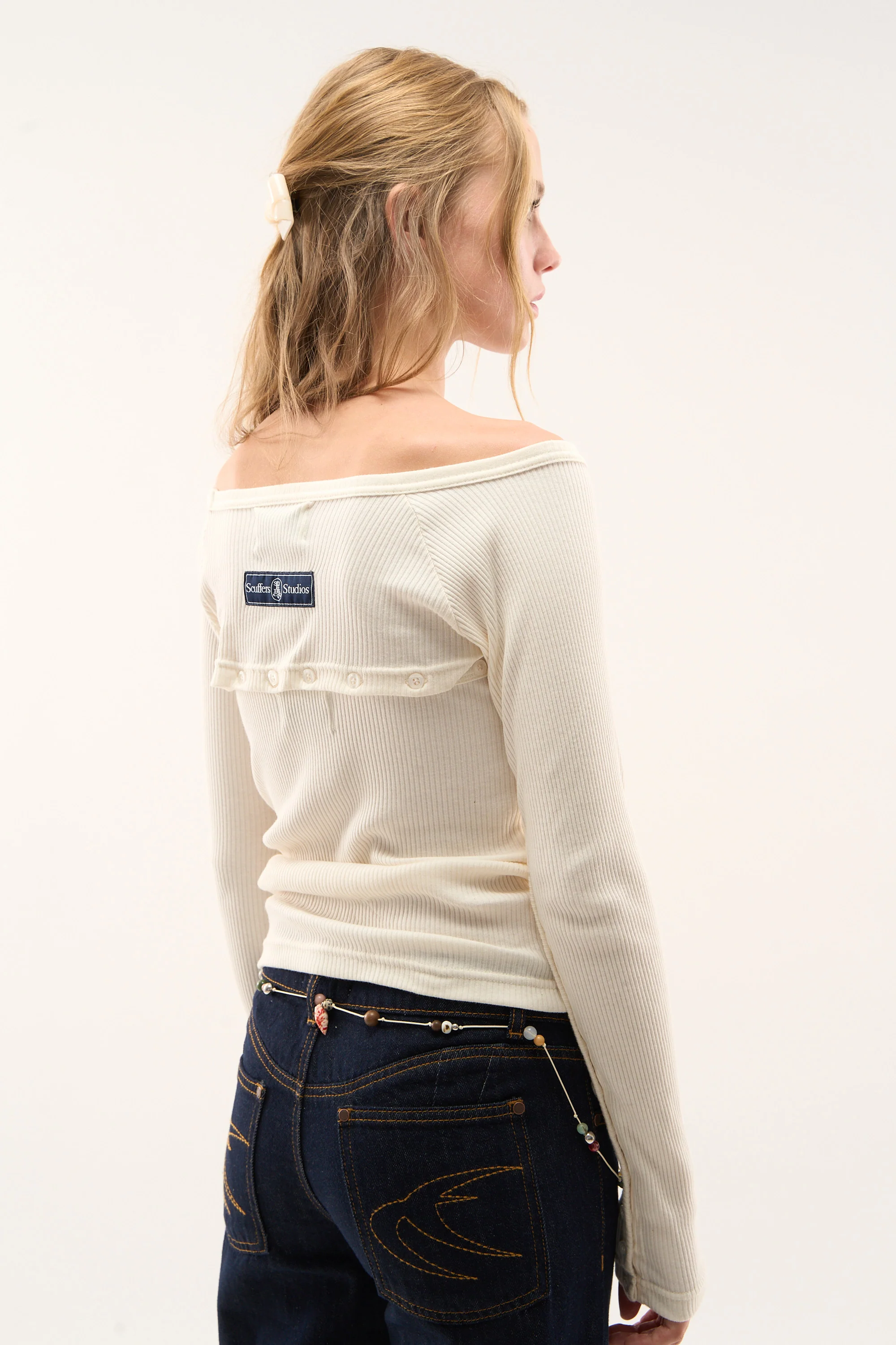Toggle Ecru Longsleeve - Image 8