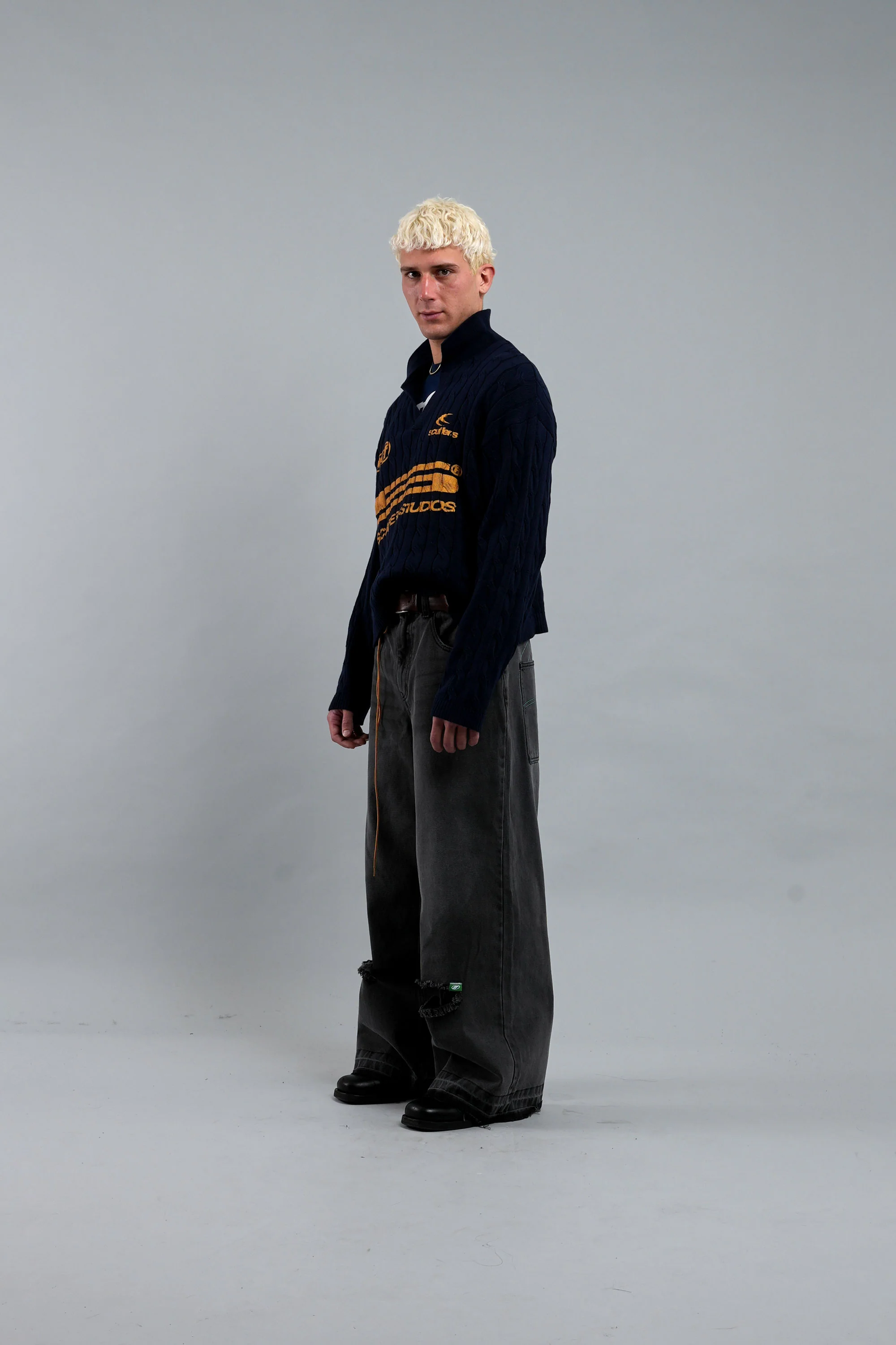 Trench Dark Blue Polo - Image 5