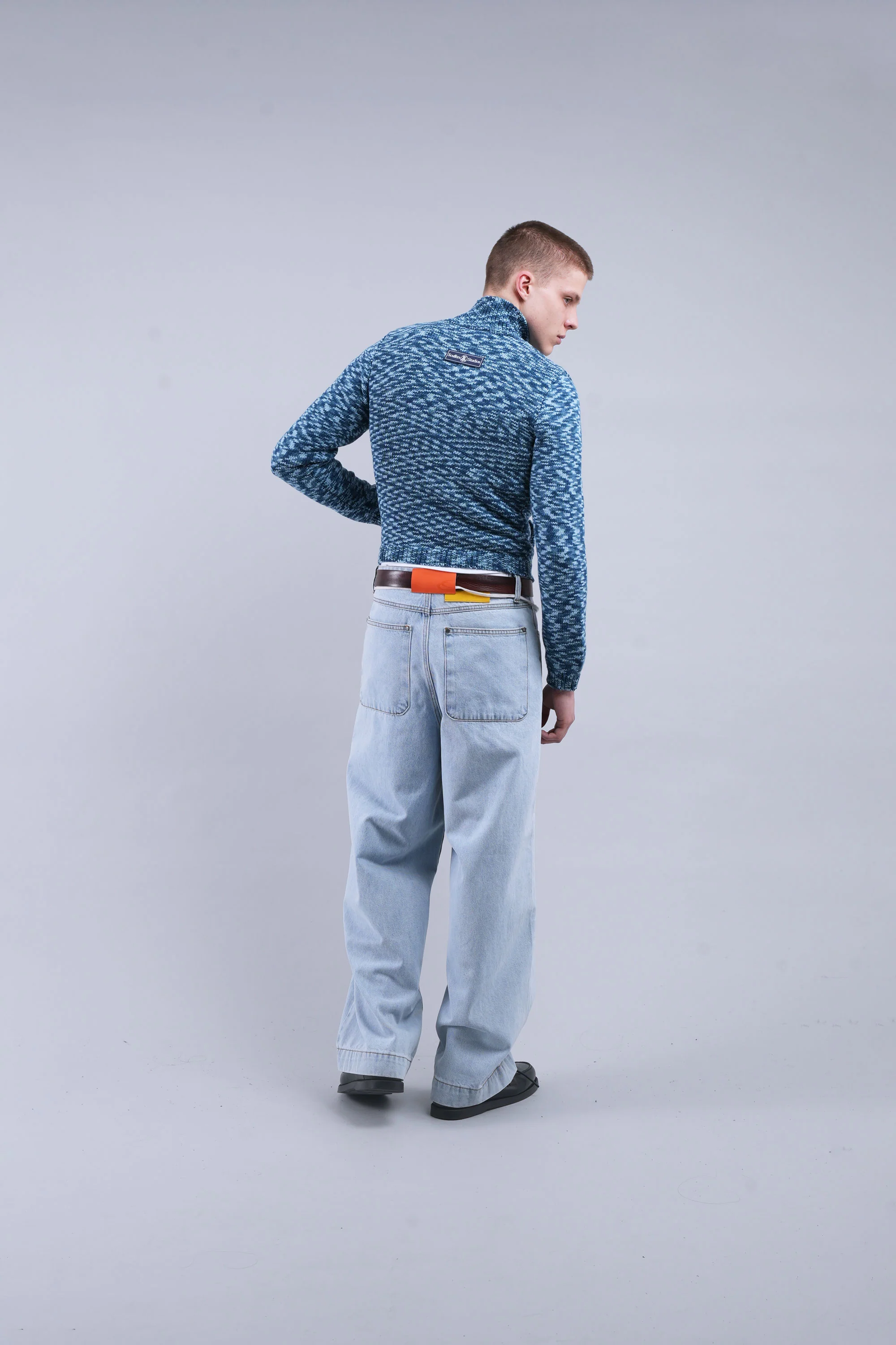 Tropic Blue Knit Zipper - Image 11
