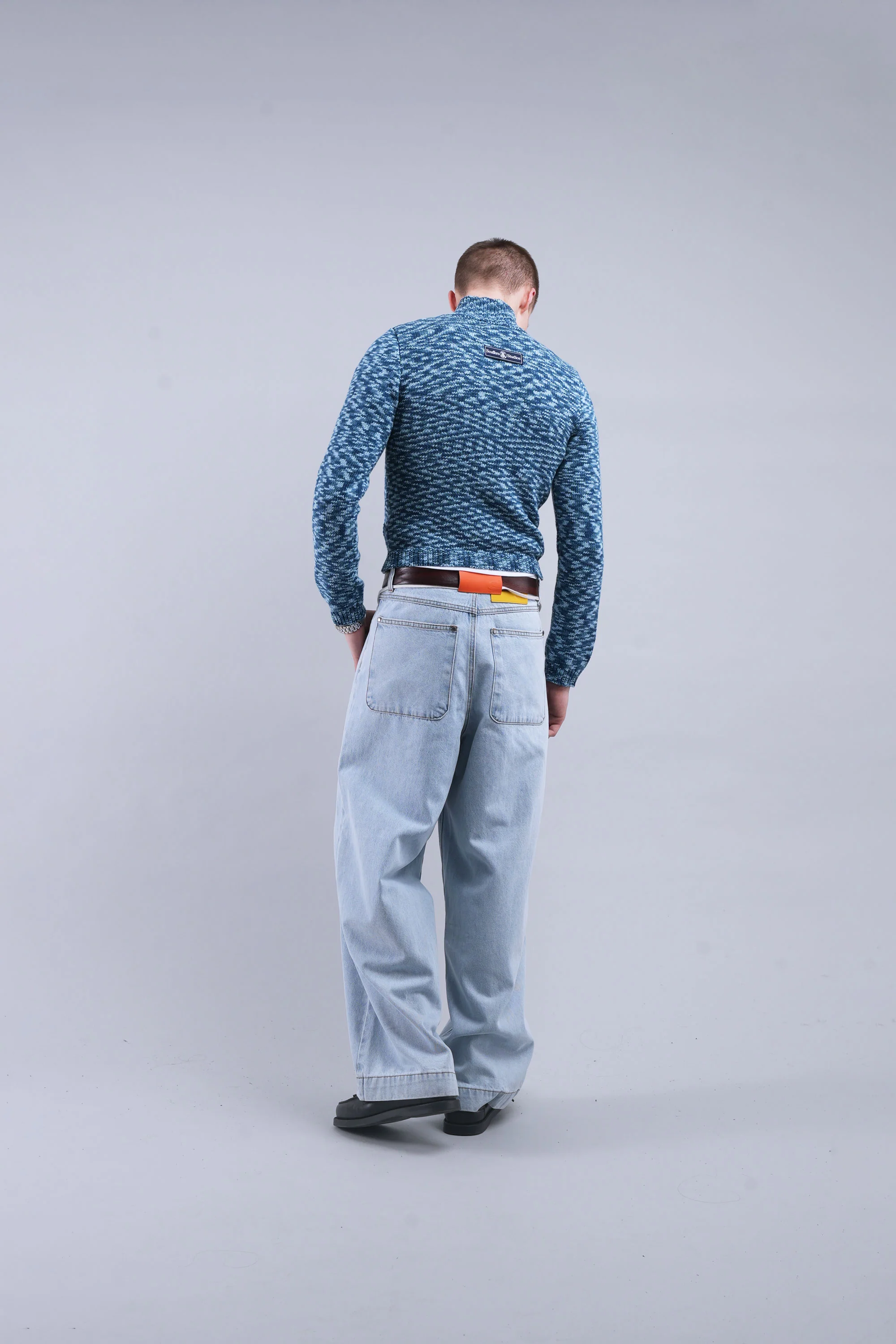 Tropical Light Blue Pants - Image 10