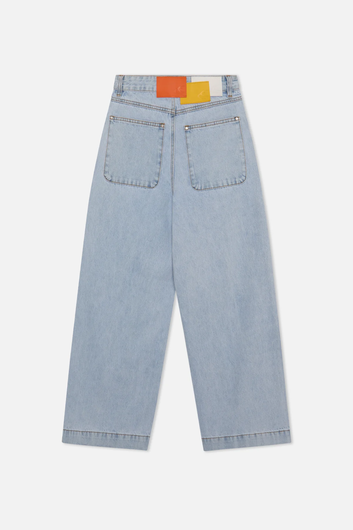 Tropical Light Blue Pants - Image 3