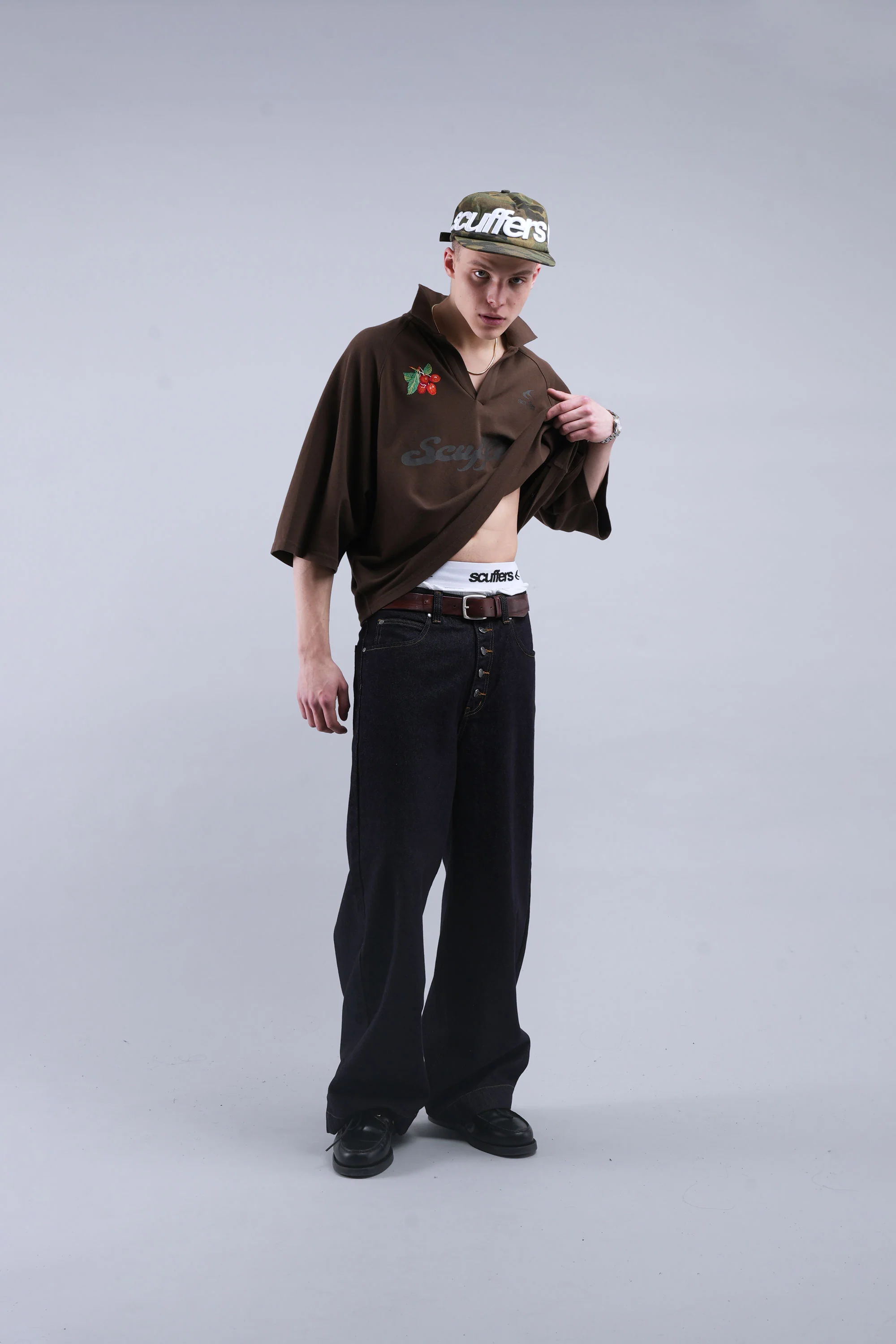 Tropical Brown Polo - Image 7