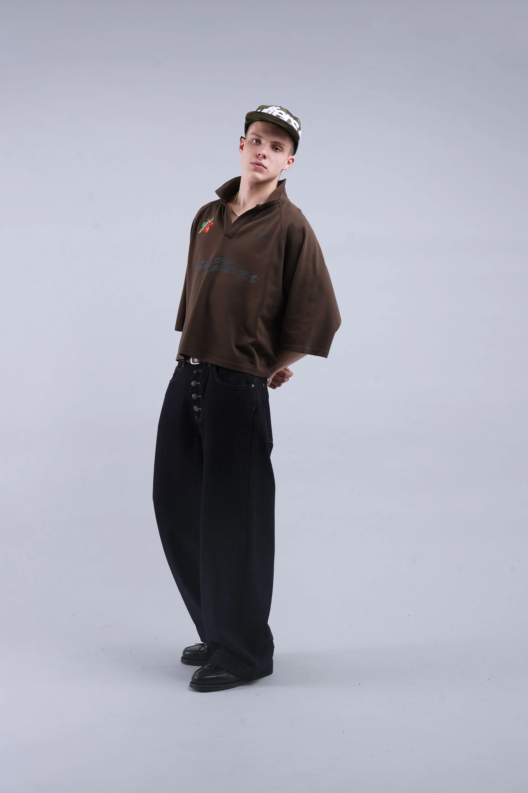 Tropical Brown Polo - Image 9