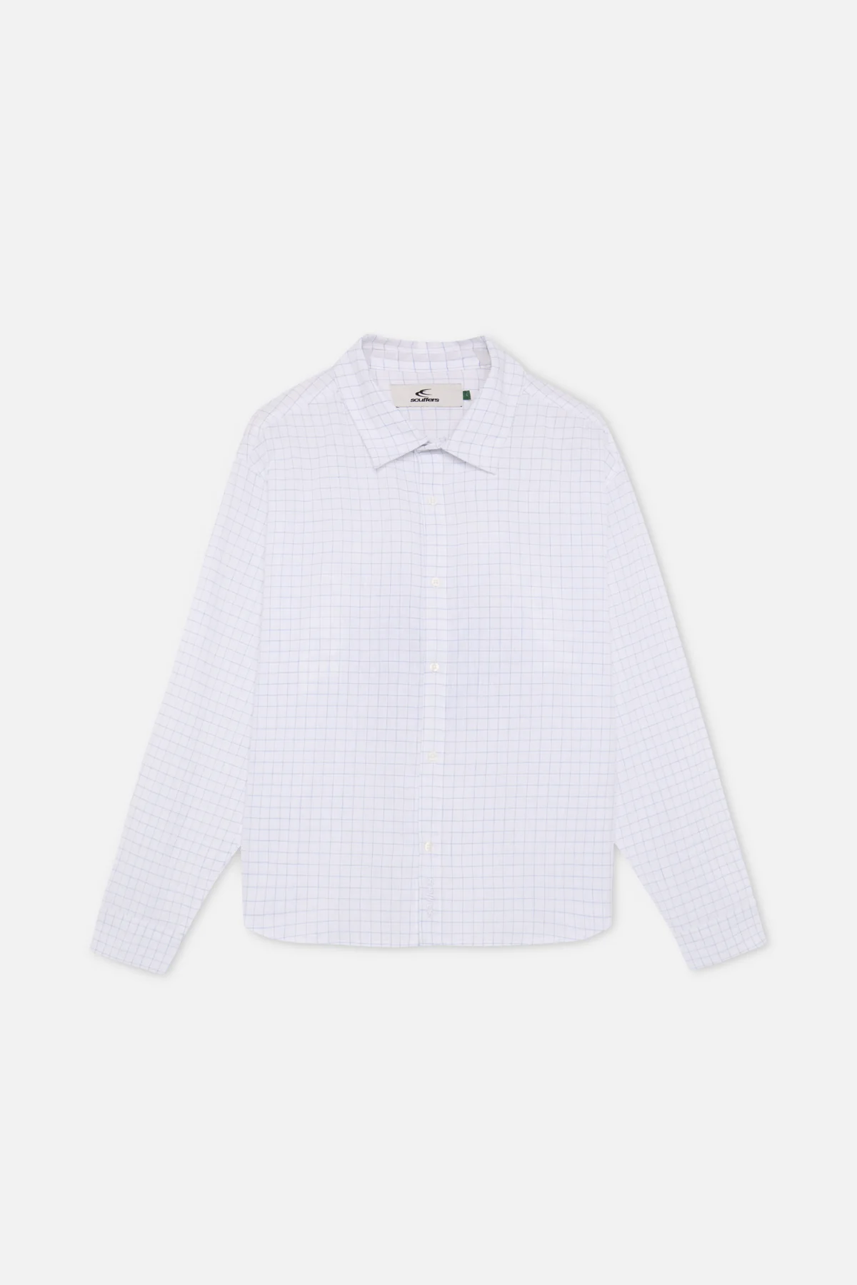 Twin Checkered White Shirt - Image 3