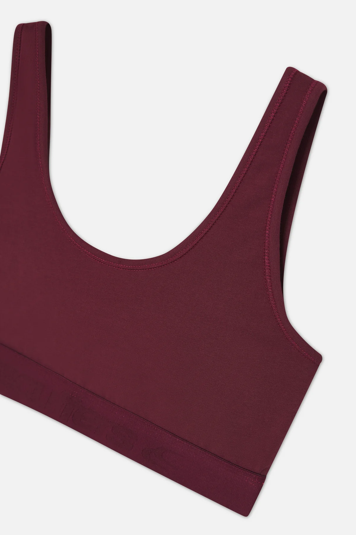 Underwear Burgundy Top - Image 5
