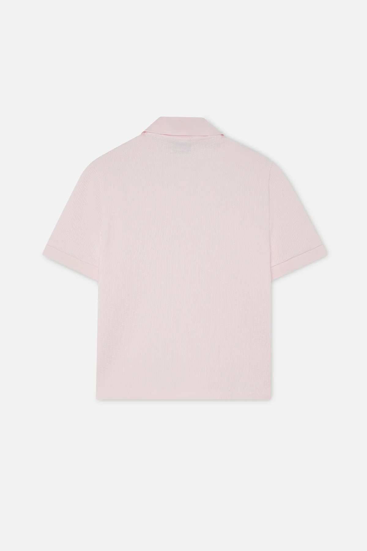 Waffle Pink Polo - Image 3