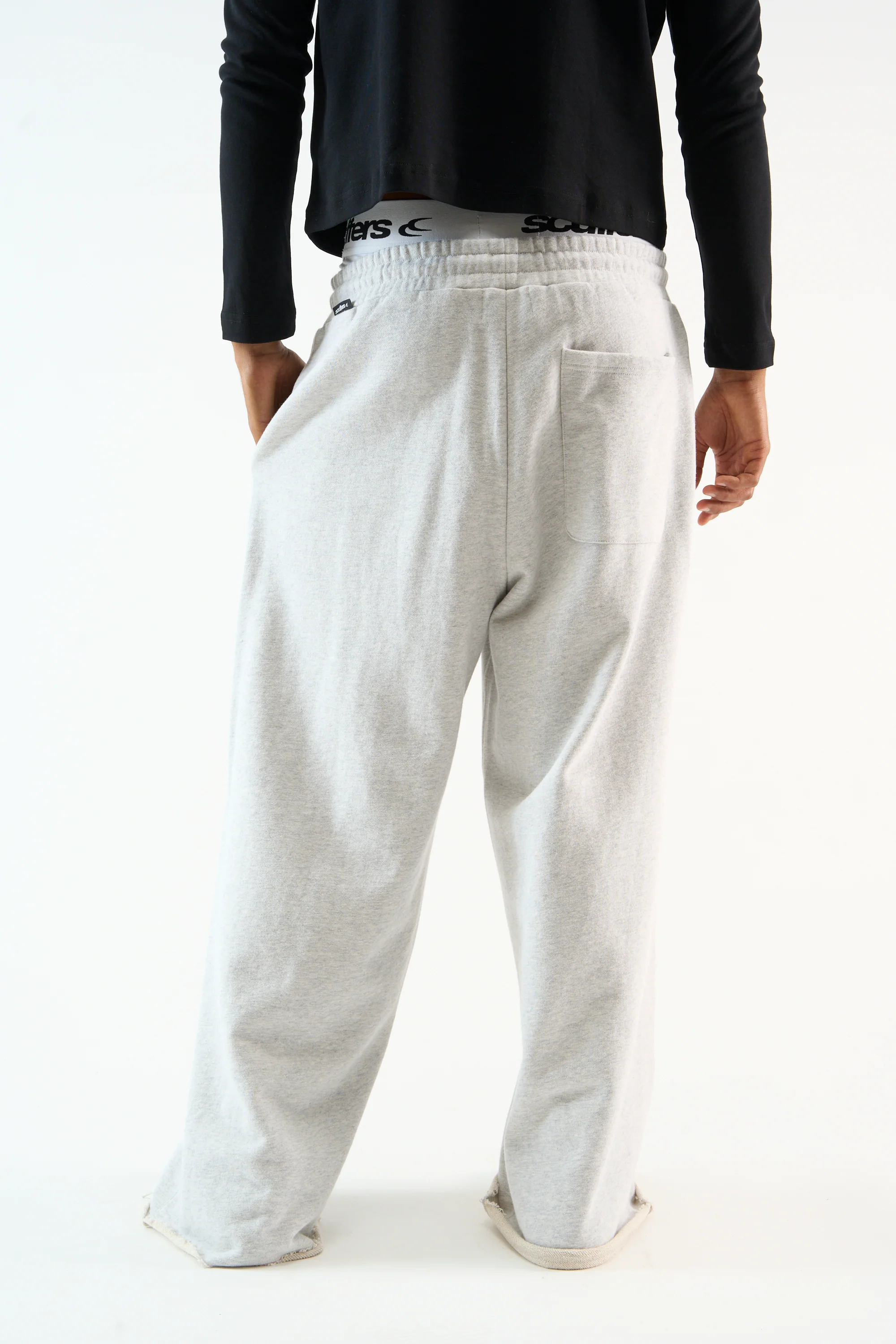 Weekender Grey Melange Pants - Image 6