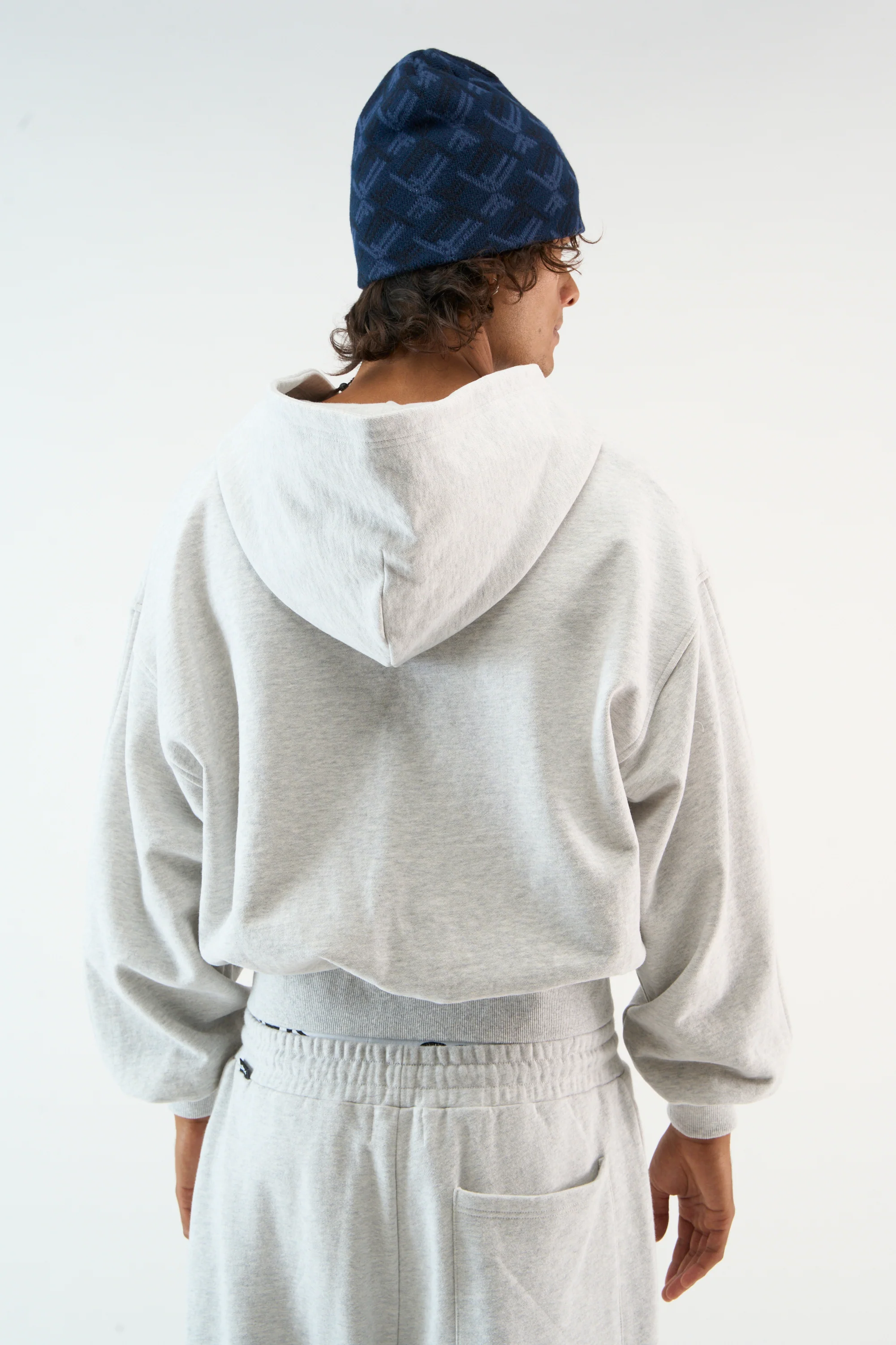Weekender Grey Melange Zipper - Image 3