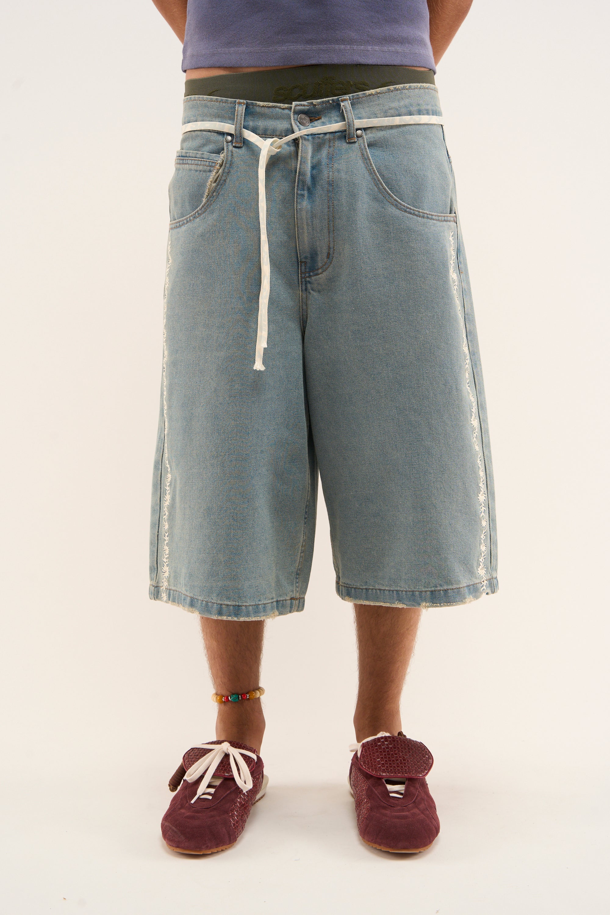 Woodstock Blue Shorts - Image 4