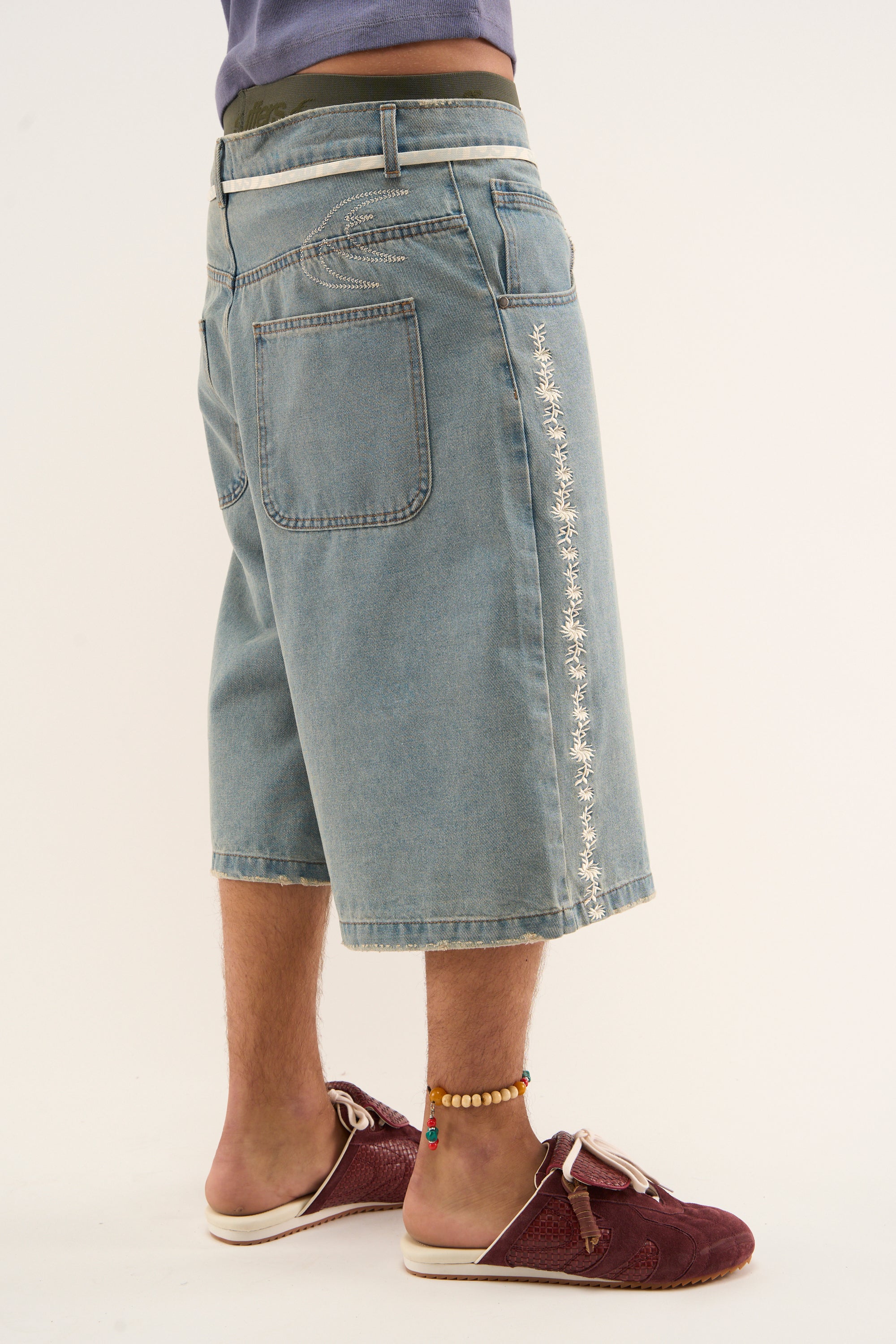 Woodstock Blue Shorts - Image 5