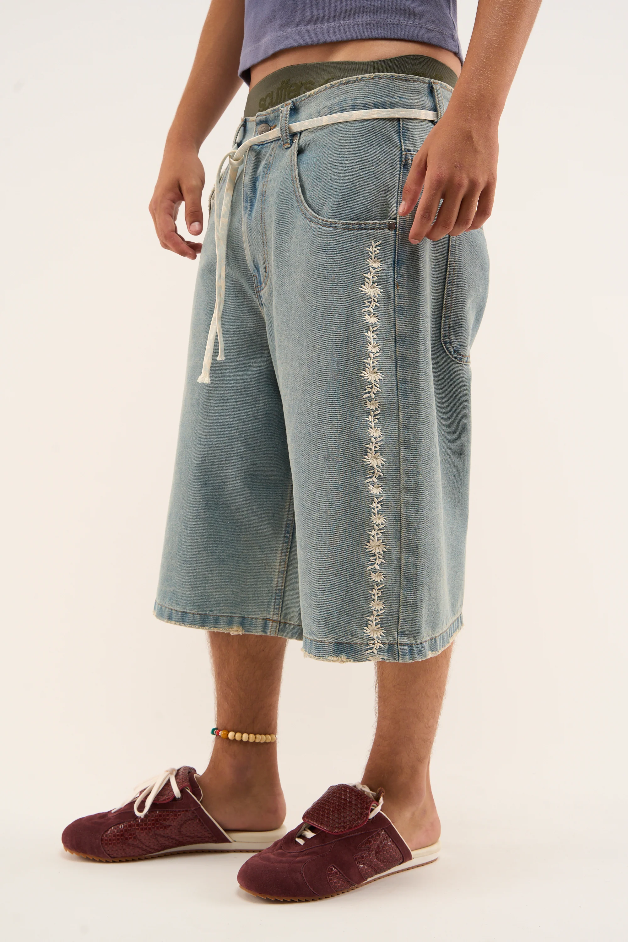 Woodstock Blue Shorts - Image 8