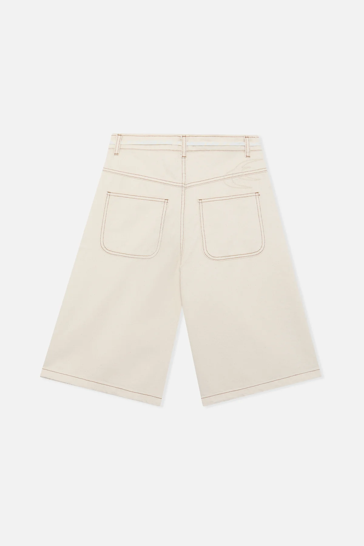 Woodstock Ecru Shorts - Image 3