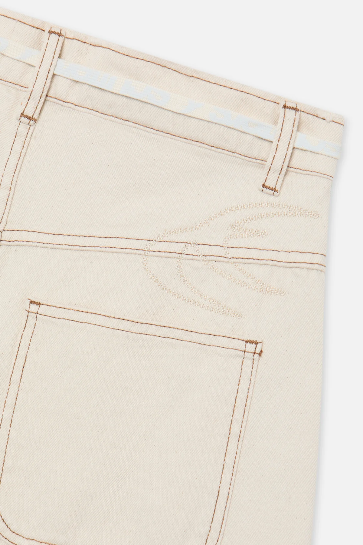 Woodstock Ecru Shorts - Image 9