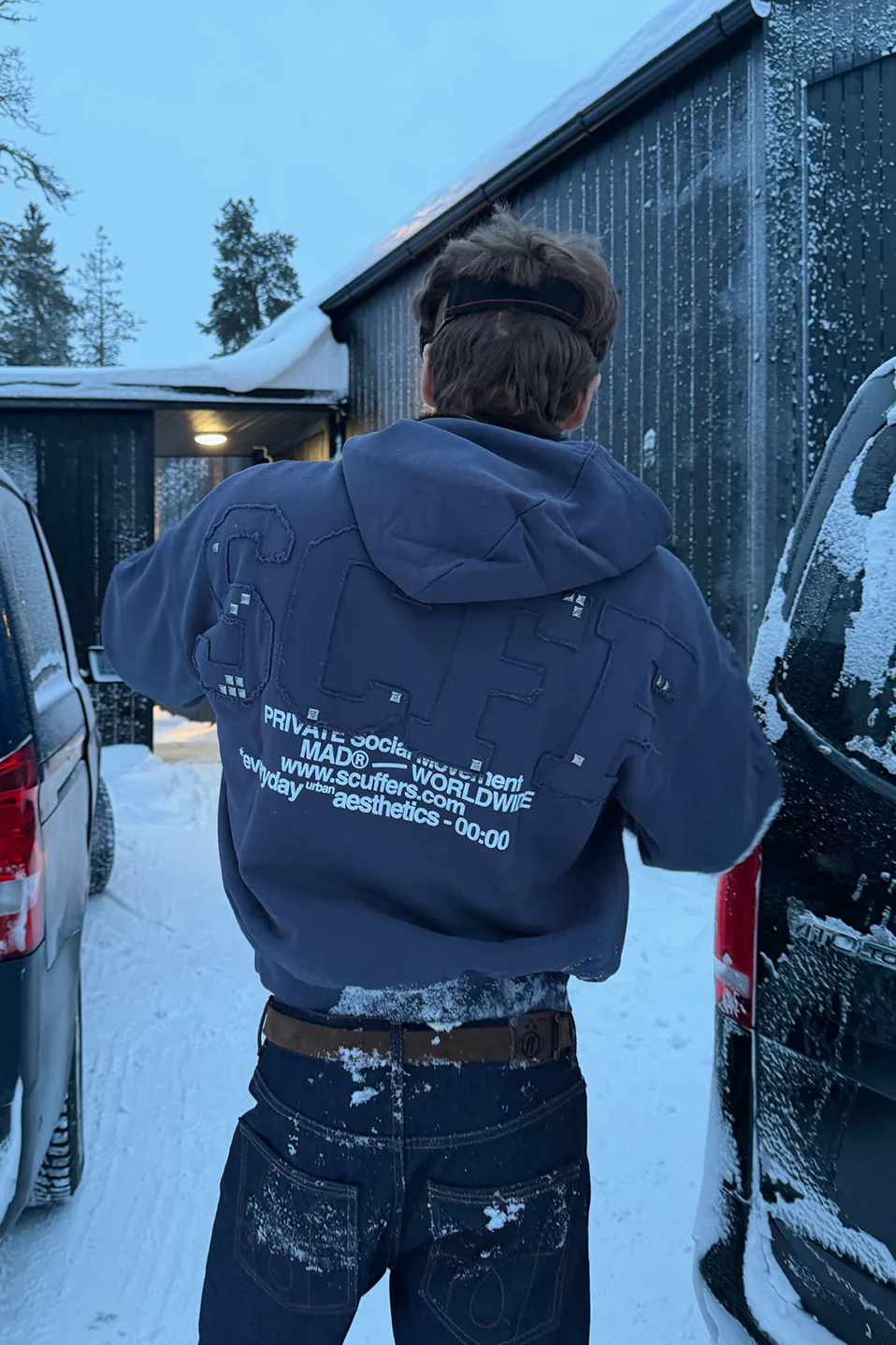 Worldwide Blue Hoodie - Image 2