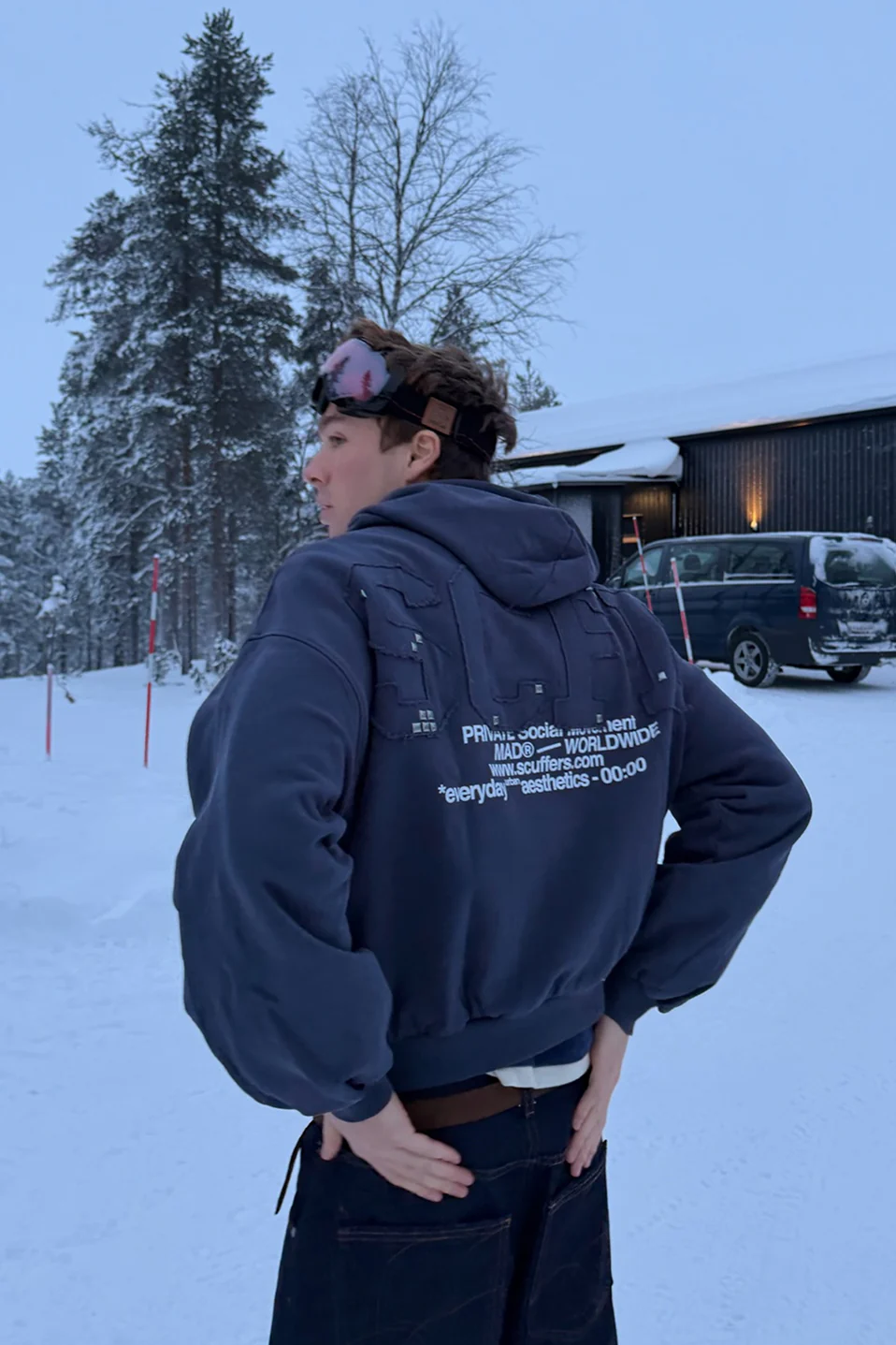 Worldwide Blue Hoodie - Image 4