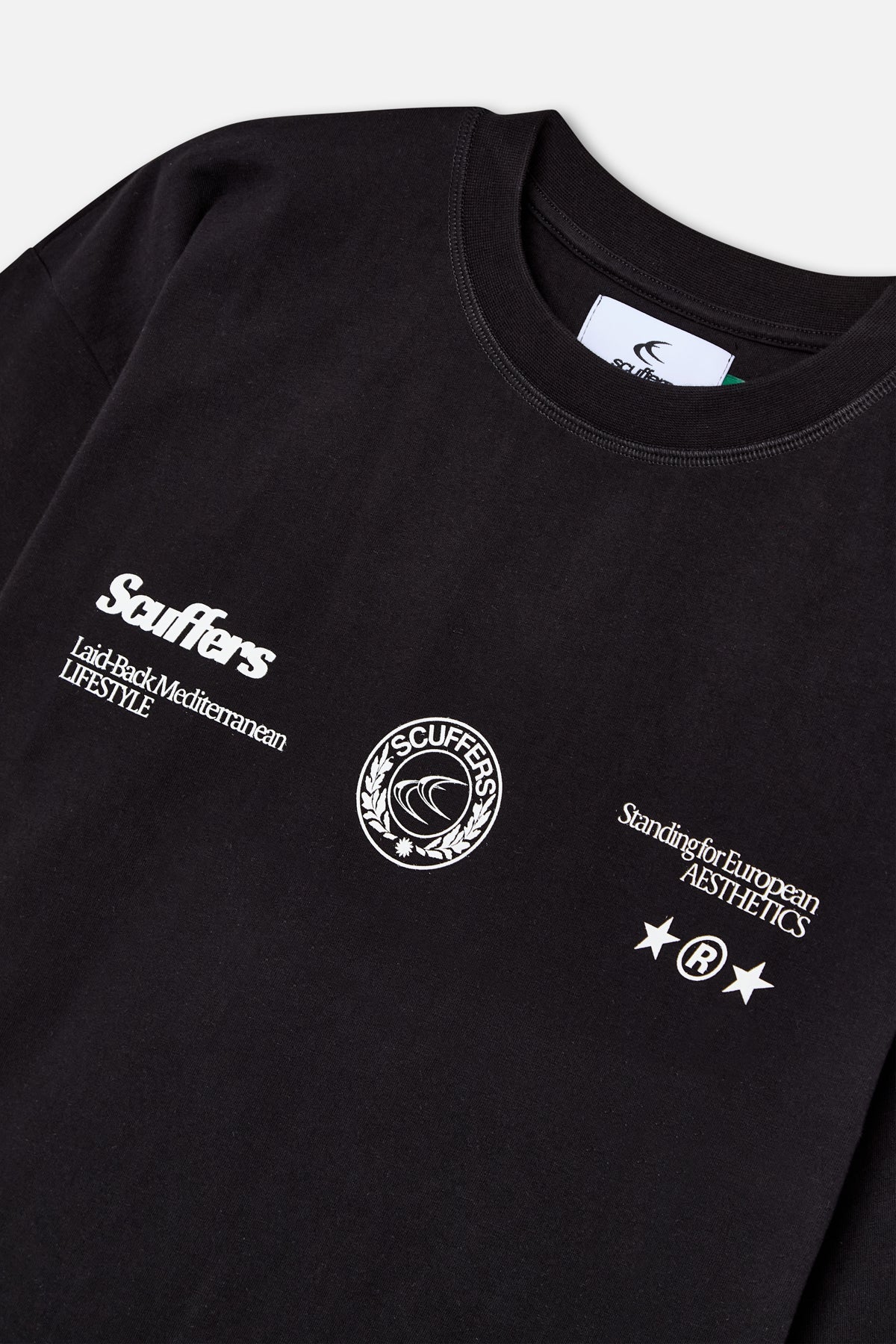 Yours Black T-Shirt - Image 5